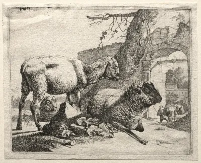 The Muleteer Under The Gateway