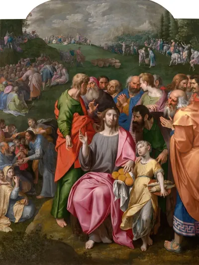 The Multiplication Of Loaves And Fishes