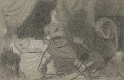 The Murder Of Duncan Macbeth With The Daggers