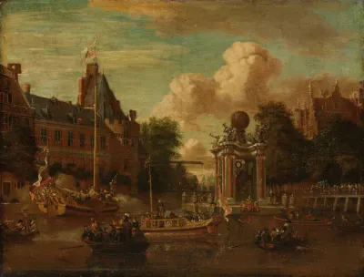 The Muscovite Legation Visiting Amsterdam 29 August 1697