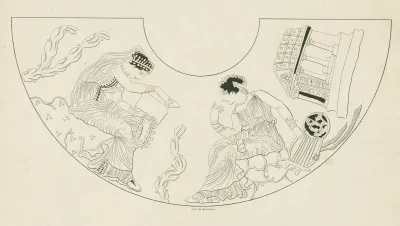 The Muse Thalia Or Euterpe With Casket And Crown Of Ivy The Muse Erato With A Lyre