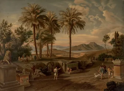 The Museion Hill Overlooking The Sea