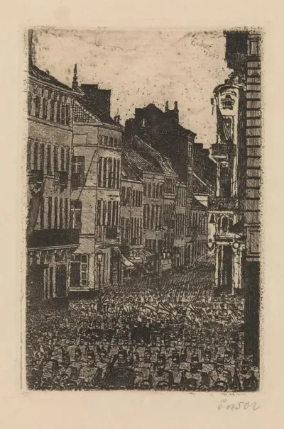 The Music In The Rue De Flandre Ostend 2