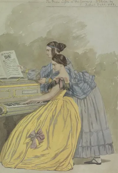 The Music Lesson Or The Governess A Sketch