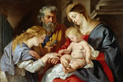 The Mystic Marriage Of Saint Catherine 11