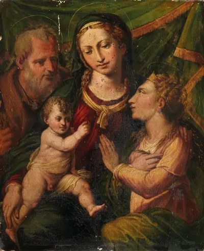 The Mystic Marriage Of Saint Catherine 3