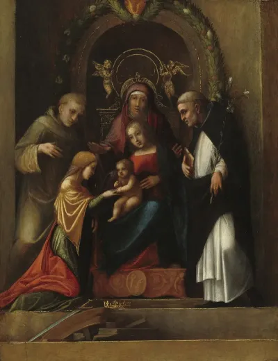The Mystic Marriage Of Saint Catherine 5