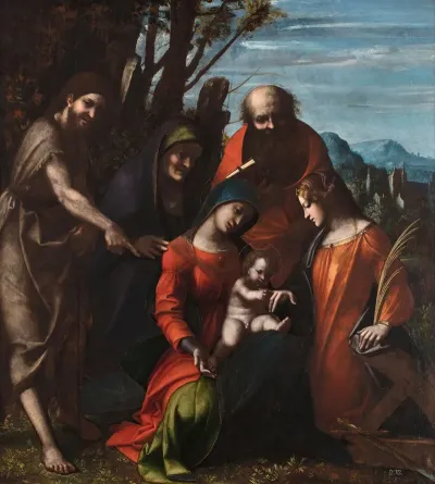The Mystic Marriage Of Saint Catherine 7