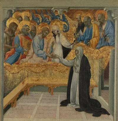 The Mystic Marriage Of Saint Catherine Of Siena