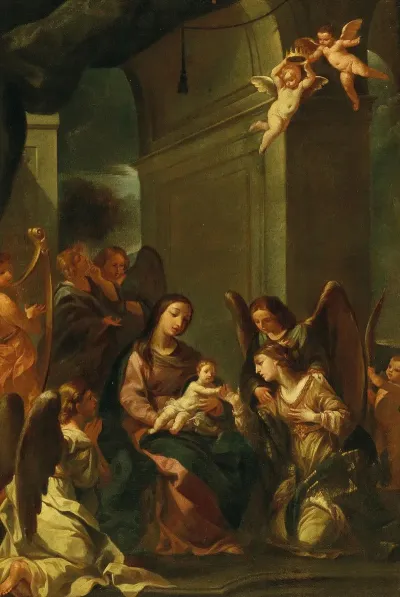 The Mystical Marriage Of Saint Catherine 3