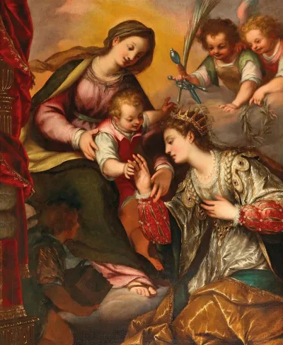 The Mystical Marriage Of Saint Catherine 4