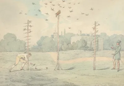 The National Sports Of Great Britain 1821 Owling