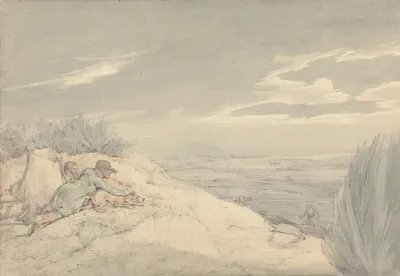 The National Sports Of Great Britain 1821badger Catching