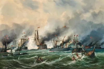 The Naval Battle Of Lissa 2