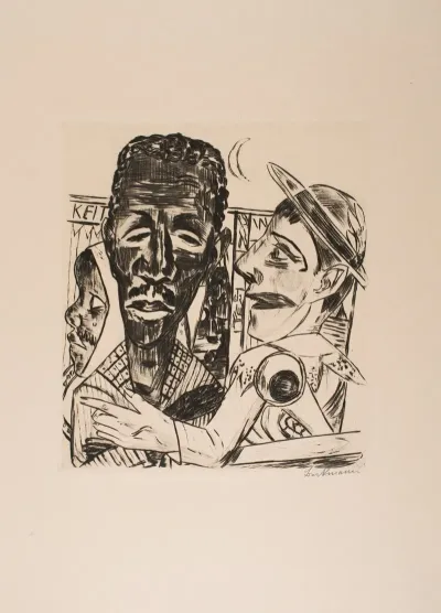 The Negro Plate 6 From The Portfolio Annual Fair 2