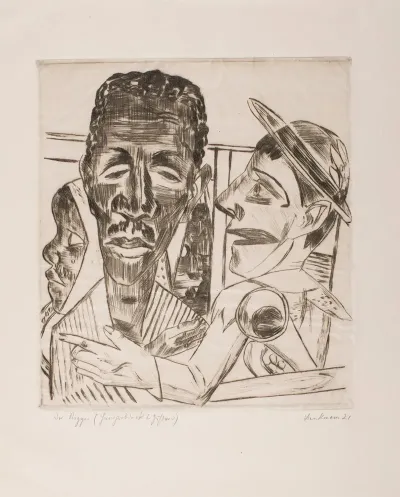 The Negro Plate 6 From The Portfolio Annual Fair
