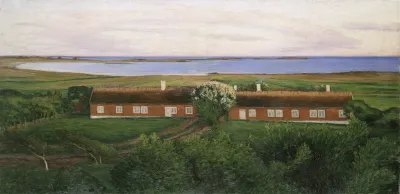 The Neighbouring Farm Houses