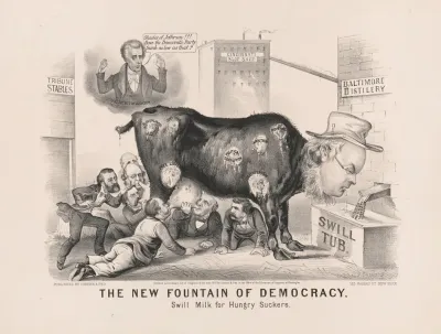 The New Fountain Of Democracy Swill Milk For Hungry Suckers