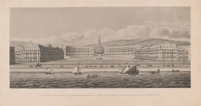 The New Square Crescent Terrace Intended To Be Built At Warriors Gate In The Valley Of Gensing Hastings
