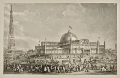 The New York Crystal Palace And Latting Observatory