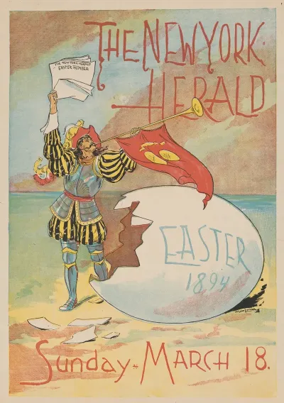 The New York Herald Easter 1894 Sunday March 18