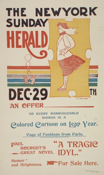 The New York Sunday Herald Dec 29th