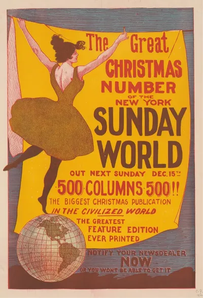 The New York Sunday World The Great Christmas Number