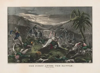 The Night After The Battle Burying The Dead