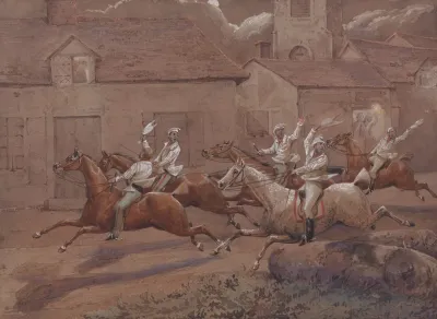 The Night Riders Of Nacton The Finish Nacton Church And Village