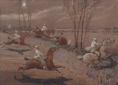 The Night Riders Of Nacton Whoop And Away The Large Field Near Biles Corner