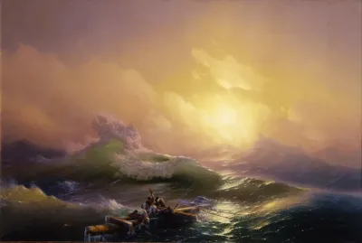 The Ninth Wave Painting