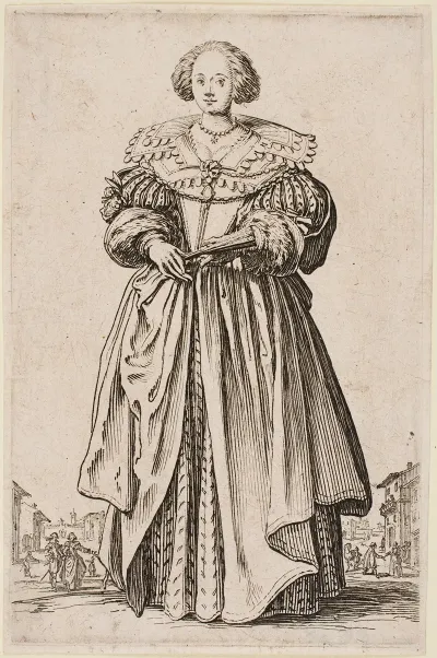 The Nobility Of Lorraine Lady With A Fan