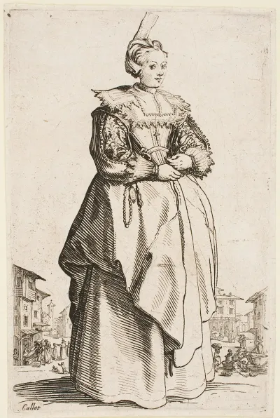 The Nobility Of Lorraine Lady With A Raised Cap