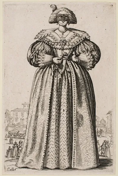 The Nobility Of Lorraine Masked Lady