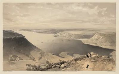 The North Side Of The Harbour Of Sebastopol From The Top Of The Harbour 22nd June 1855