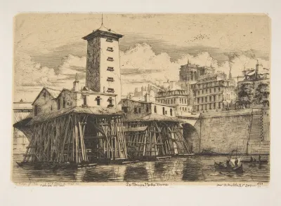 The Notre Dame Pump Paris