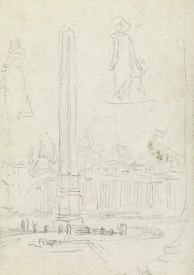 The Obelisk In Saint Peters Square