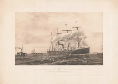 The Oceanic Pioneer Steamer Of The White Star Line 2