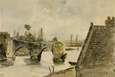 The Old Bridge At Nantes