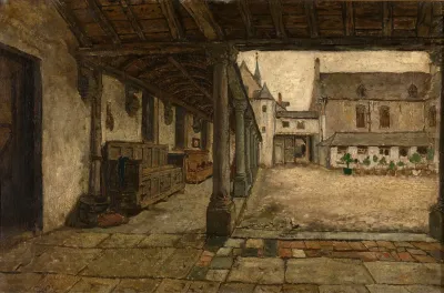 The Old Cloister In Lier