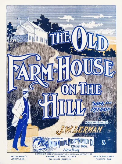 The Old Farm House On The Hill