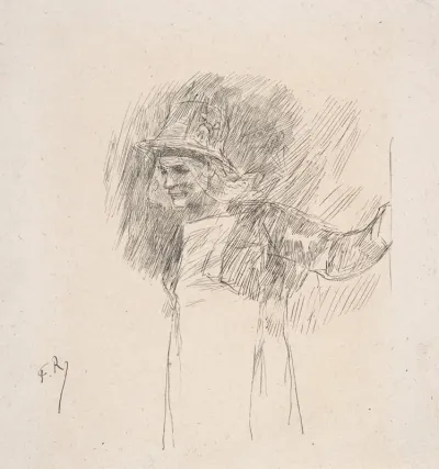 The Old Flemish Woman La Vieille Flamande