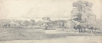 The Old Hall Tabley Surrounded By Parkland July 20 1814