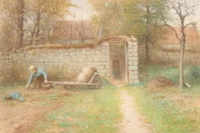 The Old Home At Barbizon