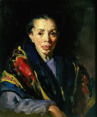 The Old Model Old Spanish Woman