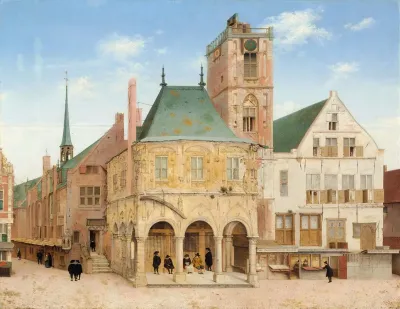 The Old Town Hall Of Amsterdam