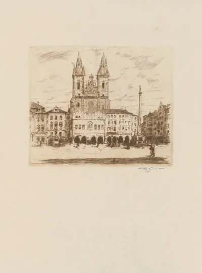 The Old Town With The Tyn