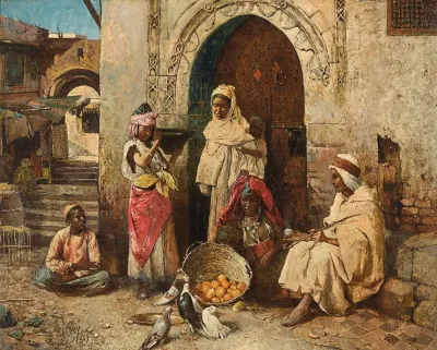 The Orange Seller