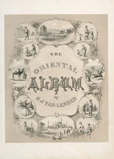 The Oriental Album People And Scenery Of Turkey Title Page