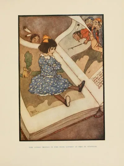 The Other People In The Book Looked At Her In Surprise